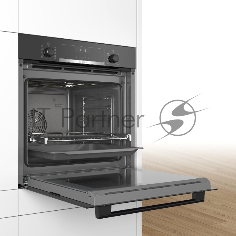 Духовой шкаф Электрический Bosch HBT537FB0 черный