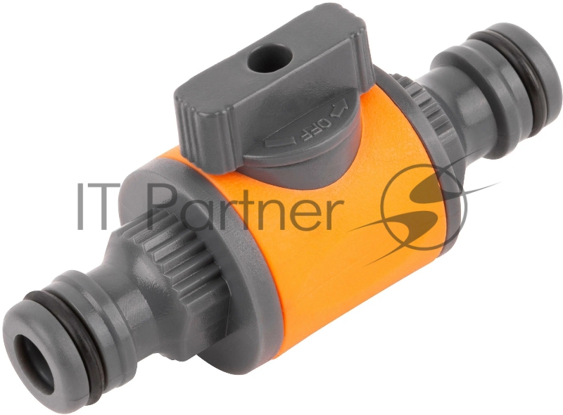 Переходник двухкомпонентный FIT 77756 с запорным клапанм