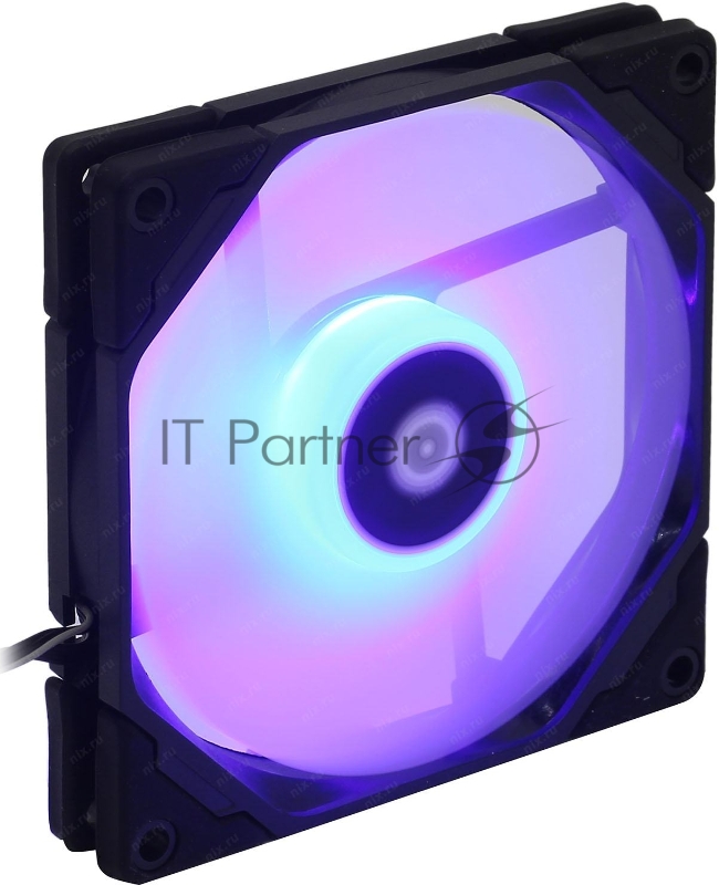 Вентилятор ID-COOLING TF-9215-ARGB 92x92x15мм (168шт./кор, PWM, 4pin, супер-тонкий, ARGB, черный, 800-2500об/мин) BOX