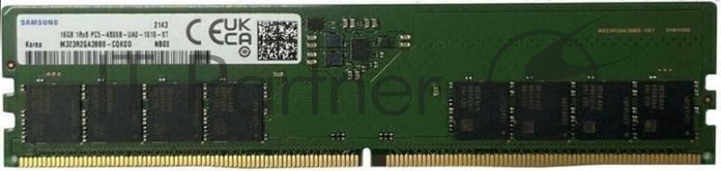 Модуль памяти Samsung DDR5 DIMM 32GB UNB 4800 1Rx8, 1.1V