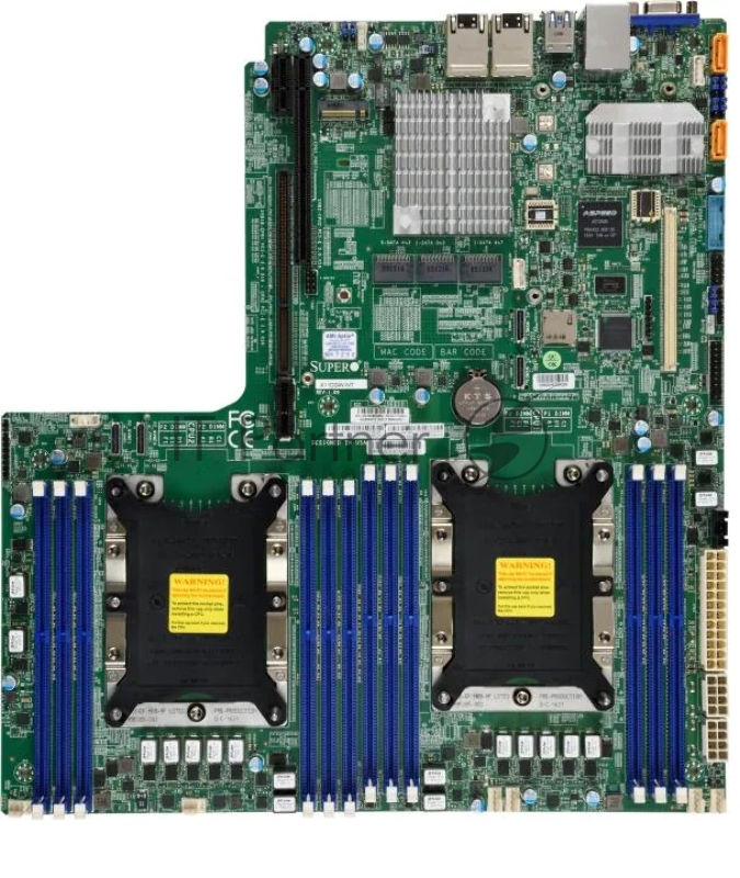 Материнская плата Supermicro MBD-X11DDW-NT-B (bundle) Dual Processor Skylake DCO W/ WIO Riser Capability-BULK