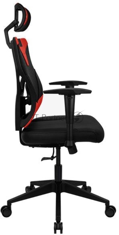 Кресло Aerocool GUARDIAN Champion Red (<150кг, эргономичное, сетчатый материал, 2D подлокотник)