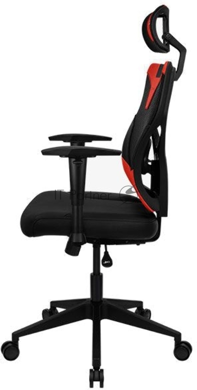Кресло Aerocool GUARDIAN Champion Red (<150кг, эргономичное, сетчатый материал, 2D подлокотник)