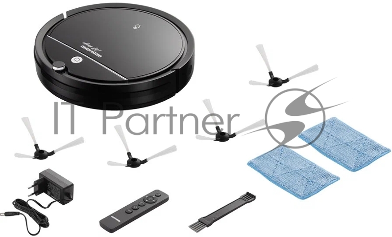 Пылесос-робот Redmond RV-R290 черный