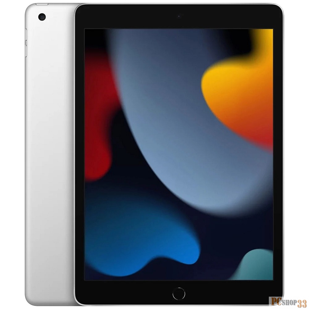 Планшет Apple iPad 2021 A2602 A13 Bionic ROM64Gb 10.2 IPS 2160x1620 iOS серебристый 8Mpix 12Mpix BT WiFi Touch 10hr