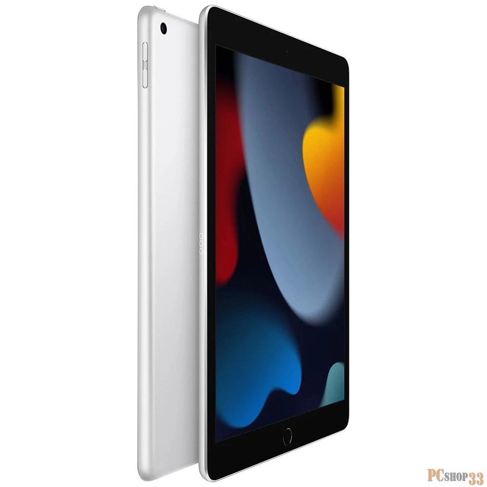 Планшет Apple iPad 2021 A2602 A13 Bionic ROM64Gb 10.2 IPS 2160x1620 iOS серебристый 8Mpix 12Mpix BT WiFi Touch 10hr