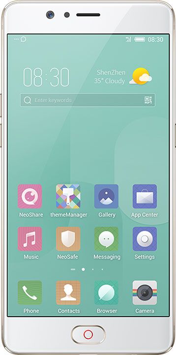 Смартфон Nubia M2 64Gb 4Gb золотистый моноблок 3G 4G 2Sim 5.5 1080x1920 Android M 13Mpix 802.11abgn