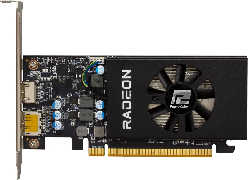 Видеокарта Radeon RX6400 Low Profile 4GB GDDR6 64bit HDMI DP