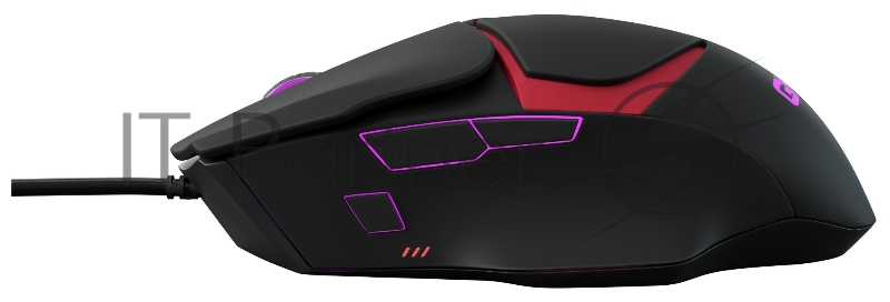 Мышь Оклик GMNG 705GM черный оптическая (12000dpi) USB для ноутбука (8but)