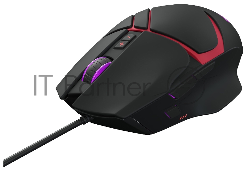 Мышь Оклик GMNG 705GM черный оптическая (12000dpi) USB для ноутбука (8but)