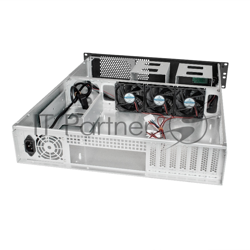 Серверный корпус ExeGate Pro EX284975RUS 2U550-08 <RM 19, высота 2U, глубина 550, БП 700ADS, 2*USB>