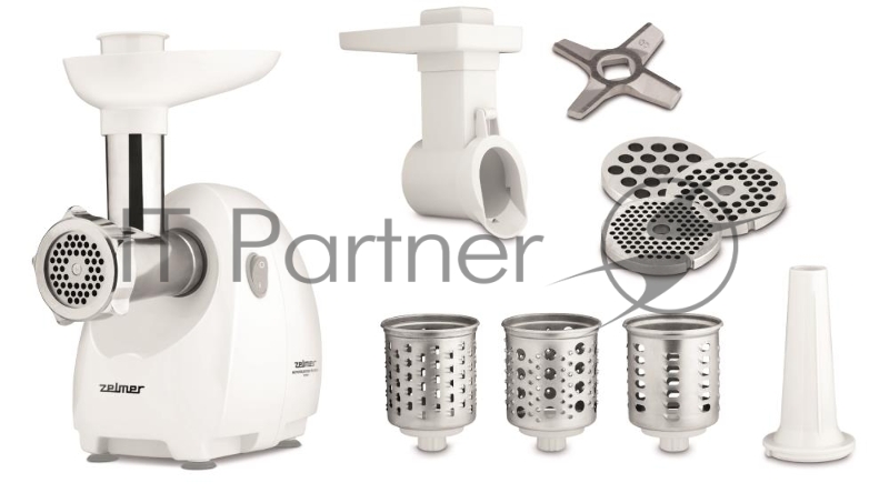 Мясорубка ZMM4048B WHITE ZELMER