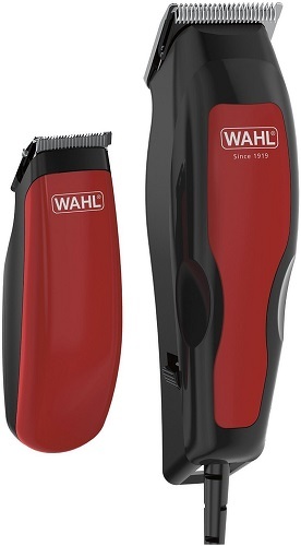 Машинка для стрижки Wahl Home Pro 100 Combo черный/красный (насадок в компл:8шт)
