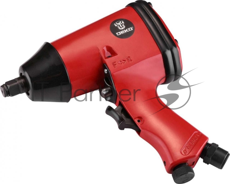 Гайковерт Deko DKPT01 SET 3 142л/мин красный/черный