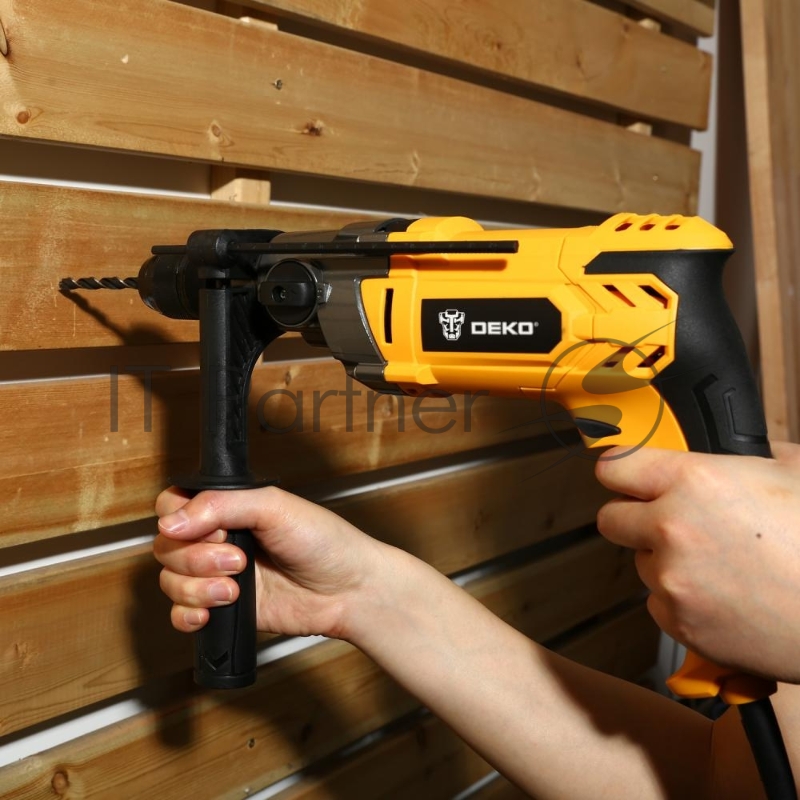 Дрель ударная Deko DKID1500W 1500Вт патрон:быстрозажимной реверс (кейс в комплекте) (063-4322)