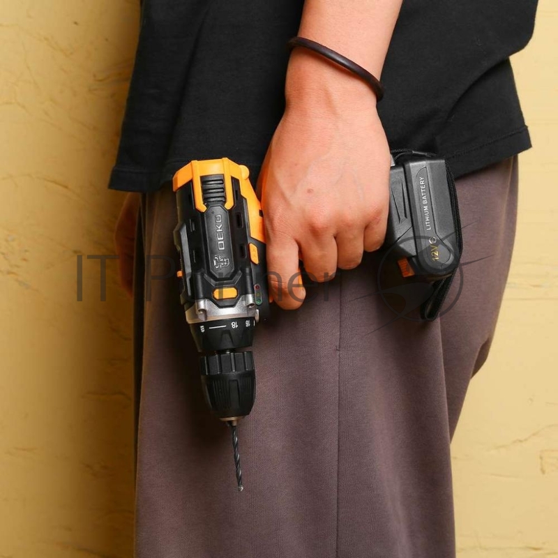 Дрель-шуруповерт Deko DKCD12FU-Li Advanced аккум. патрон:быстрозажимной (кейс в комплекте) (063-4132)