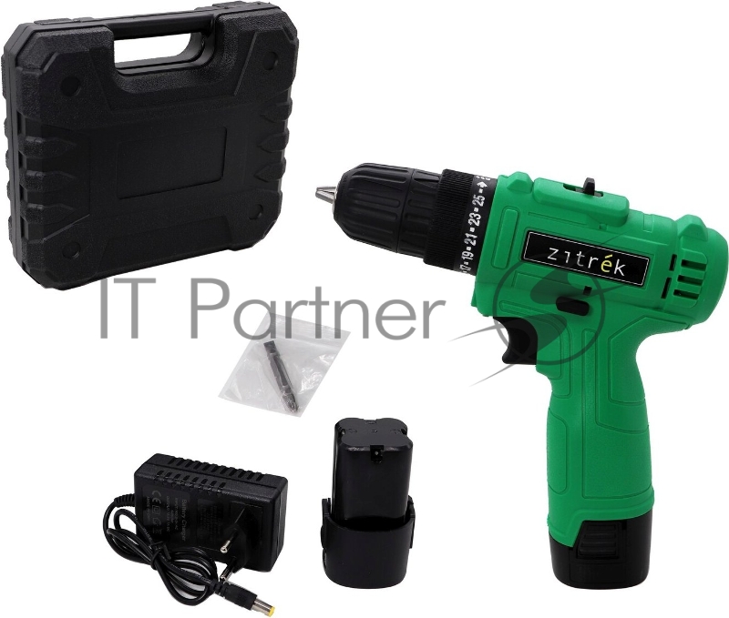 Дрель-шуруповерт Zitrek Green 16.8-Li-ion аккум. патрон:быстрозажимной (063-4040)