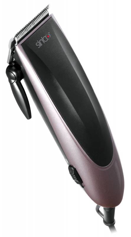 Машинка для стрижки Sinbo SHC 4353 серебристый 8Вт (насадок в компл:4шт)