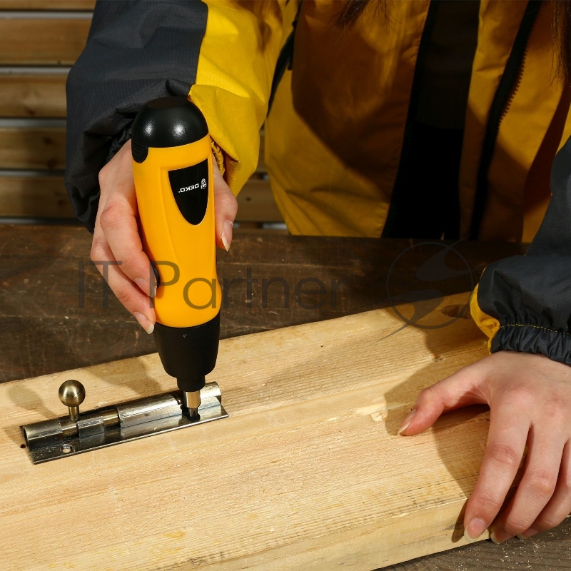 Отвертка аккум. Deko DKS-Li аккум. патрон:шестигранник 6.35 мм (1/4) (065-0661)