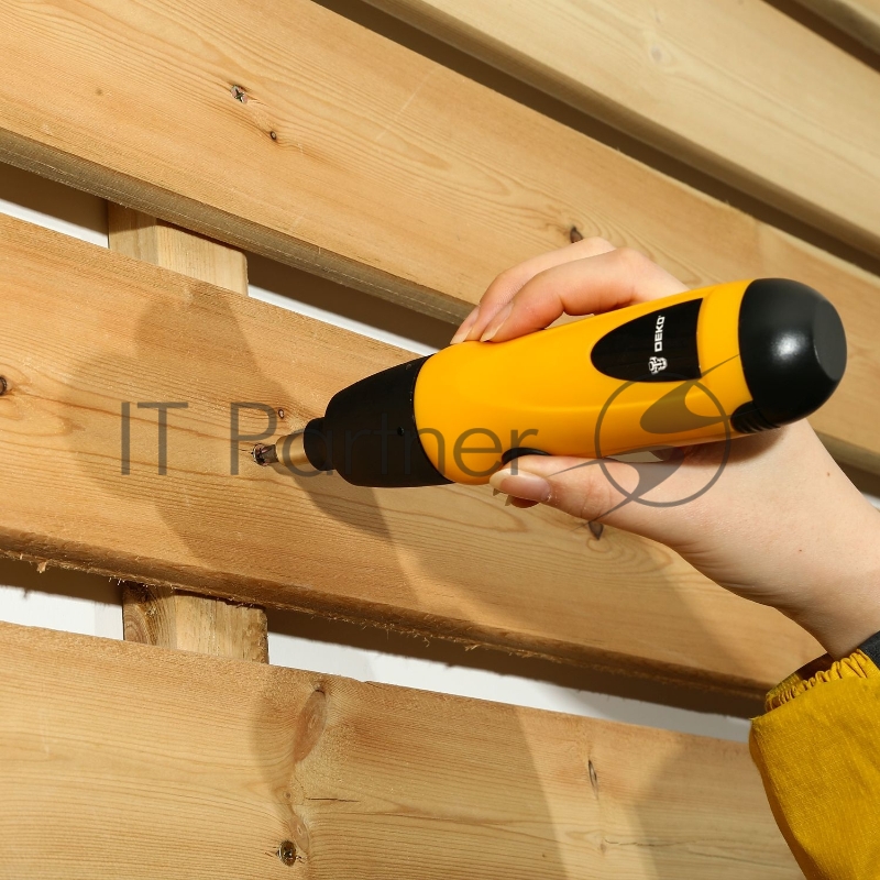 Отвертка аккум. Deko DKS-Li аккум. патрон:шестигранник 6.35 мм (1/4) (065-0661)