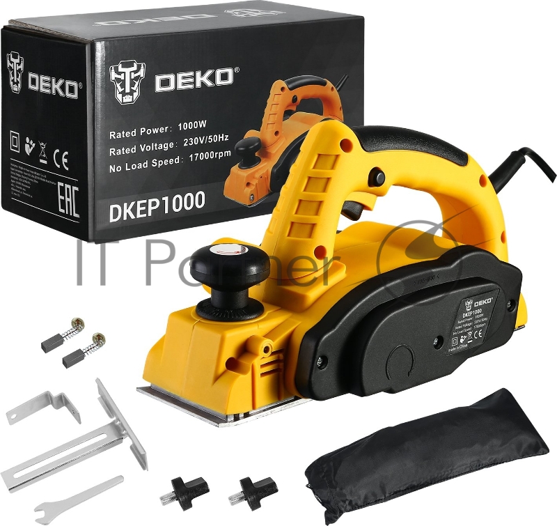 Рубанок Deko DKEP1000 1000Вт 82мм 17000об/мин