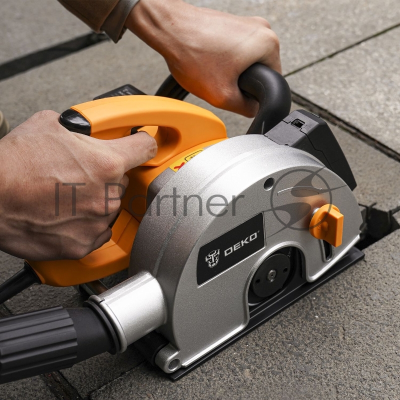 Штроборез Deko DKWC1800 4000об/мин 1800W оранжевый/черный