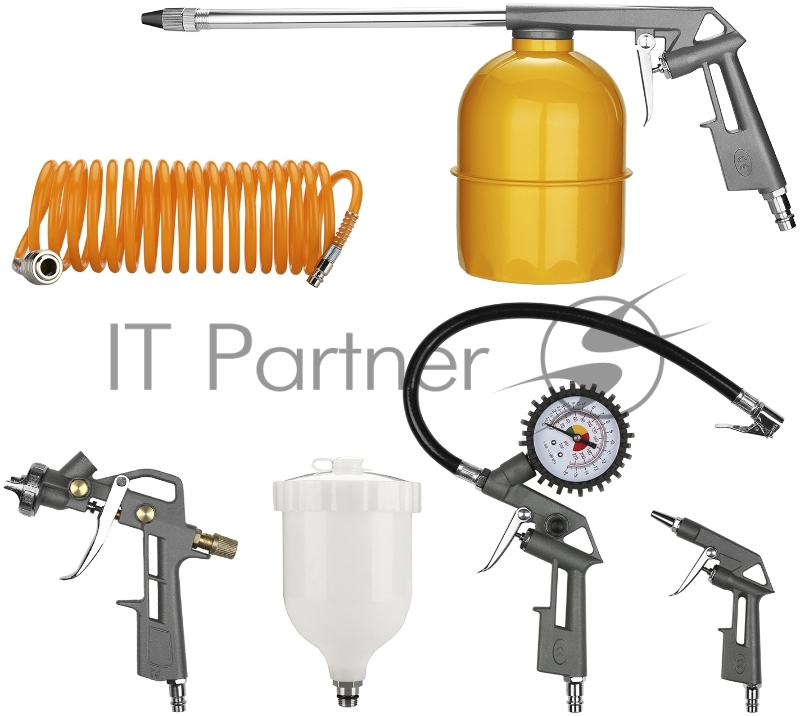 Набор пневмоинструмента Deko DKSG05 5 предметов