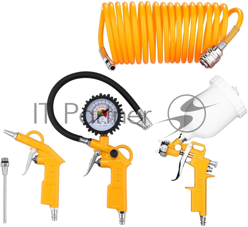 Набор пневмоинструментов Deko DKPT04 компл.:4 предмета