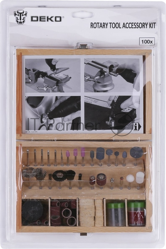 Набор насадок Deko DH100 (065-0783)
