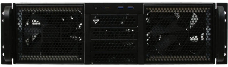 Корпус Procase RE306-D0H14-C-48 3U server case,0x5.25+14HDD,черный,без блока питания,глубина 480мм,MB CEB 12x10.5