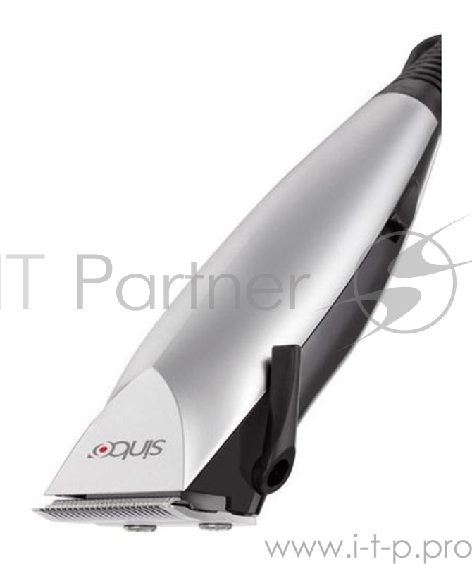 Машинка для стрижки Sinbo SHC 4350 серебристый/черный 5.5Вт (насадок в компл:4шт)