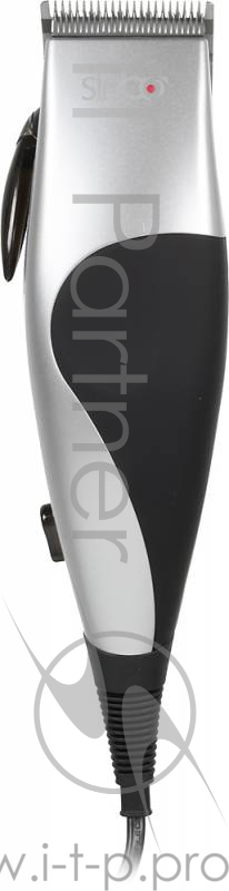 Машинка для стрижки Sinbo SHC 4350 серебристый/черный 5.5Вт (насадок в компл:4шт)