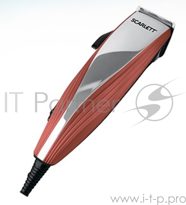 Машинка для стрижки Scarlett SC-HC63C20 коричневый/серебристый 6Вт