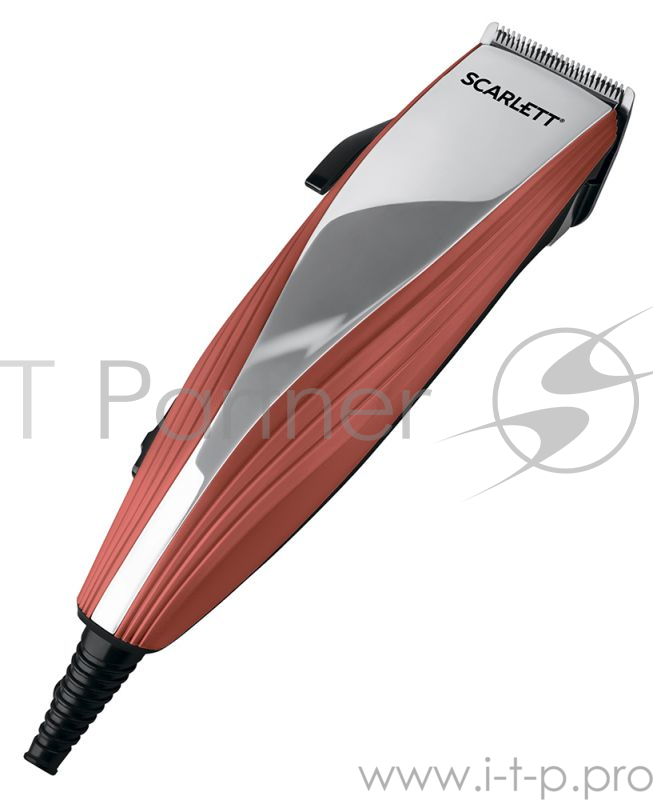 Машинка для стрижки Scarlett SC-HC63C20 коричневый/серебристый 6Вт