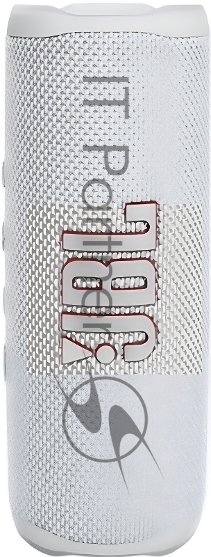 Портативная акустика JBL Flip 6 белый Bluetooth 5.1, время воспроизведения музыки 12 ч, емкость аккумулятора 4800 mAh, время заряда аккумулятора 2,5 ч, цвет белый