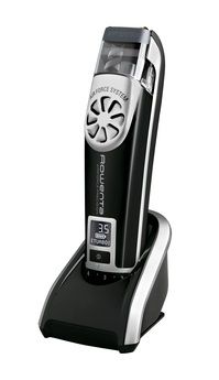 Машинка для стрижки Rowenta TN4851F0 черный/серебристый (насадок в компл:1шт)
