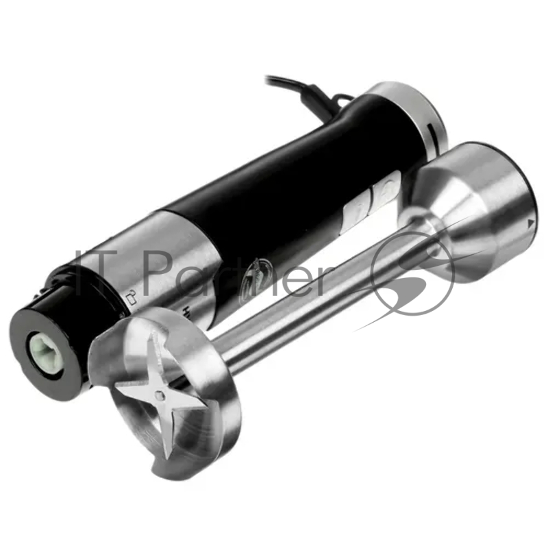 Блендер погружной Hyundai HYB-H4935 1200Вт черный/серебристый