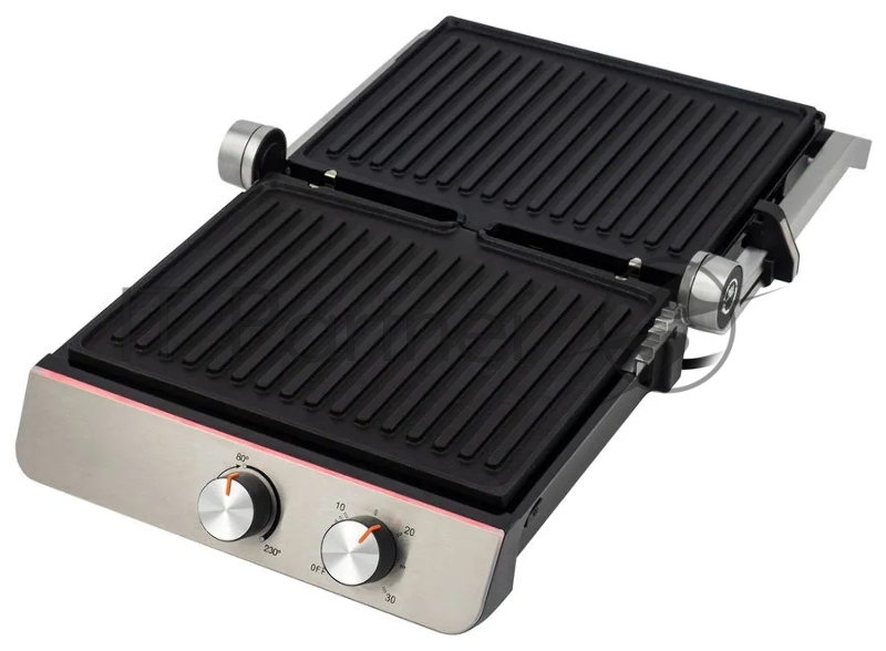 Электрогриль Hyundai HYG-5047 2200Вт черный/черный