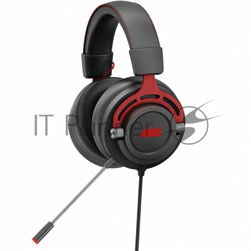 Гарнитура игровая AOC GH300 черный+красный