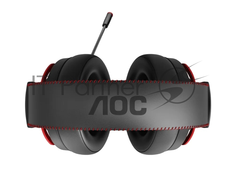 Гарнитура игровая AOC GH300 черный+красный
