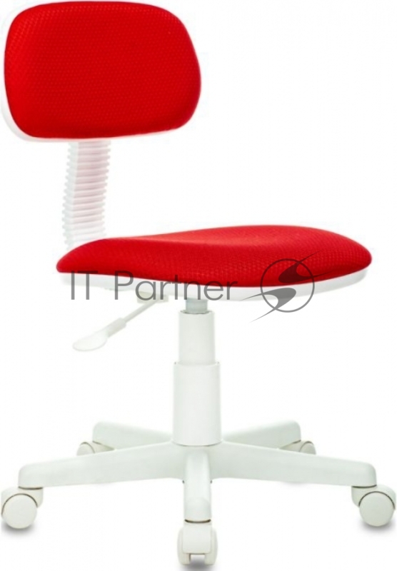 Кресло детское Бюрократ CH-W201NX красный V398-62 крестовина пластик пластик белый
