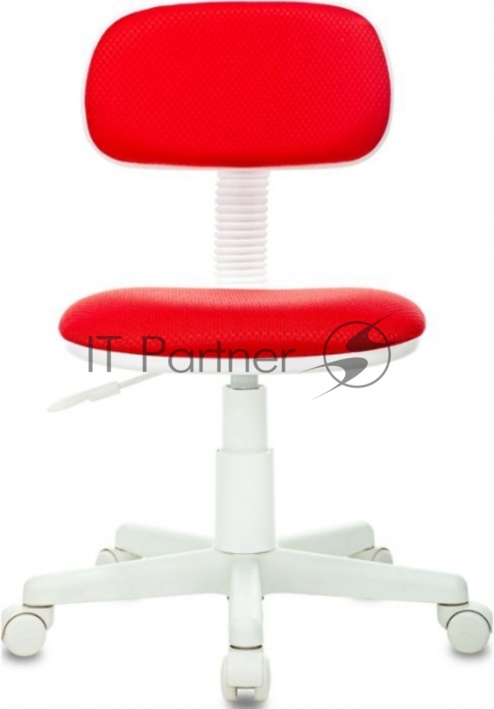 Кресло детское Бюрократ CH-W201NX красный V398-62 крестовина пластик пластик белый