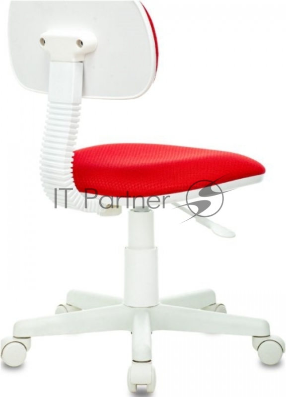 Кресло детское Бюрократ CH-W201NX красный V398-62 крестовина пластик пластик белый