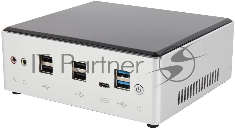 Персональный компьютер NERPA BALTIC mini I512 Intel Core i5 10210U(1.6Ghz)/16384Mb/512SSDG 3y/black/silver/noOS + GLAN, VESA, noKbd&m