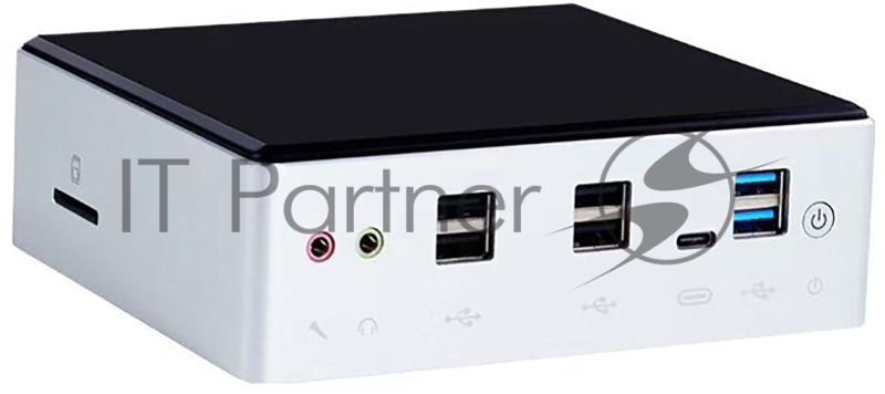 Персональный компьютер NERPA BALTIC mini I512 Intel Core i5 10210U(1.6Ghz)/16384Mb/512SSDG 3y/black/silver/noOS + GLAN, VESA, noKbd&m