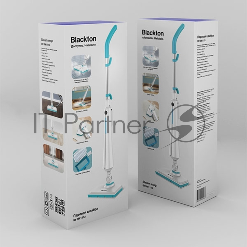 Паровая швабра Blackton Bt SM1113 White-blue