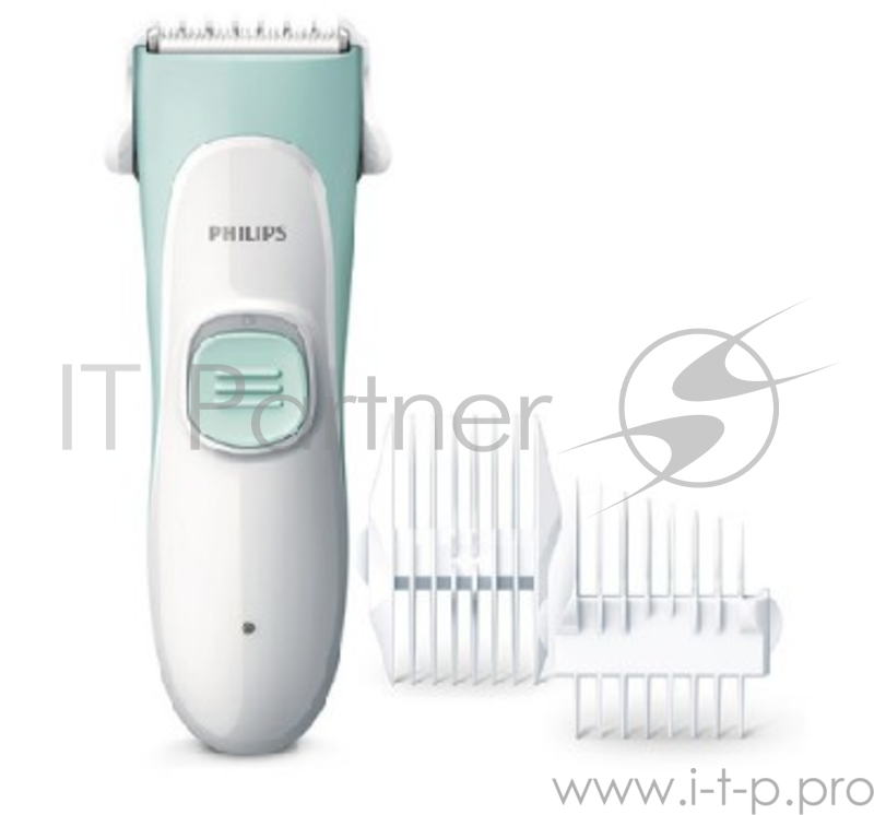 Машинка для стрижки Philips HC1066/15 белый/мятный