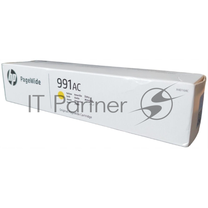 Картридж HP 991AC струйный, желтый, экстраповышенной ёмкости (16000 стр)