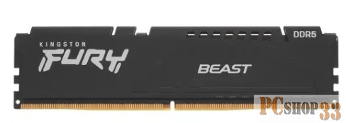 Модуль памяти Kingston 8GB 5600MT/s DDR5 CL40 DIMM FURY Beast Black