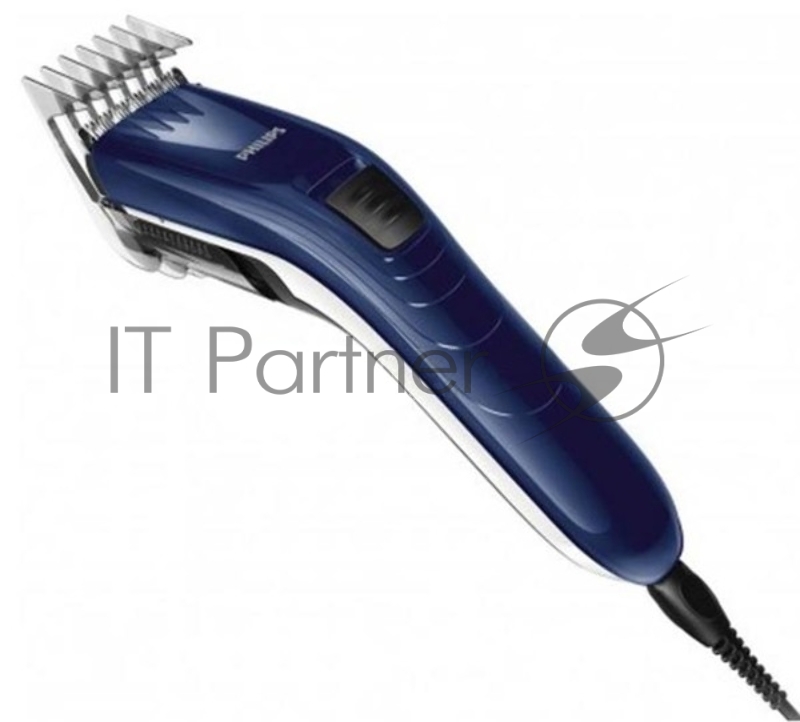 Машинка для стрижки Philips QC5125/15 синий (насадок в компл:1шт)